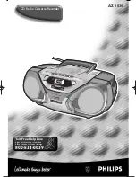 Philips AZ 1030 User Manual предпросмотр