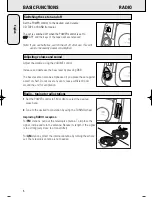 Предварительный просмотр 8 страницы Philips AZ 1030 User Manual