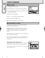 Предварительный просмотр 12 страницы Philips AZ 1030 User Manual