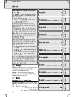 Предварительный просмотр 2 страницы Philips AZ 1040 User Manual