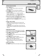 Предварительный просмотр 7 страницы Philips AZ 1040 User Manual