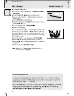 Предварительный просмотр 12 страницы Philips AZ 1040 User Manual