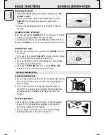 Предварительный просмотр 6 страницы Philips AZ 1045 User Manual