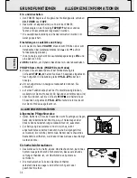 Предварительный просмотр 36 страницы Philips AZ 1045 User Manual