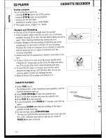 Предварительный просмотр 20 страницы Philips AZ 1061 User Manual