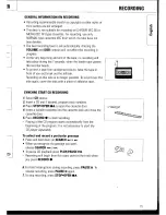 Предварительный просмотр 21 страницы Philips AZ 1061 User Manual