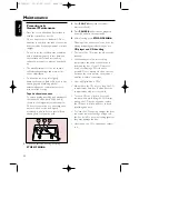 Предварительный просмотр 10 страницы Philips AZ 1080 User Manual