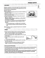 Preview for 5 page of Philips AZ 1110 Instructions For Use Manual