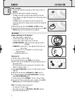 Предварительный просмотр 5 страницы Philips AZ 1120 User Manual