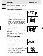 Предварительный просмотр 9 страницы Philips AZ 1120 User Manual