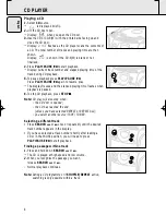 Preview for 8 page of Philips AZ 1140 Manual