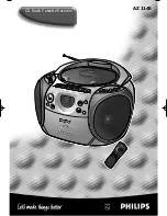 Philips AZ 1145 User Manual preview