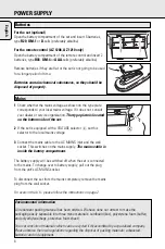 Предварительный просмотр 6 страницы Philips AZ 1203 User Manual