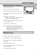 Предварительный просмотр 13 страницы Philips AZ 1203 User Manual