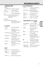 Предварительный просмотр 41 страницы Philips AZ 1203 User Manual