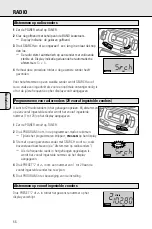 Предварительный просмотр 56 страницы Philips AZ 1203 User Manual