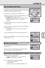 Предварительный просмотр 71 страницы Philips AZ 1203 User Manual