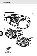 Предварительный просмотр 76 страницы Philips AZ 1203 User Manual