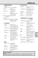 Предварительный просмотр 77 страницы Philips AZ 1203 User Manual