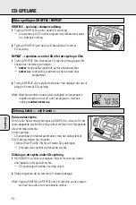 Предварительный просмотр 82 страницы Philips AZ 1203 User Manual