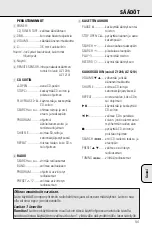 Предварительный просмотр 101 страницы Philips AZ 1203 User Manual