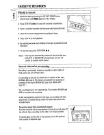 Preview for 12 page of Philips AZ 1307 Instructions For Use Manual