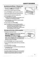 Preview for 13 page of Philips AZ 1402 Instructions For Use Manual