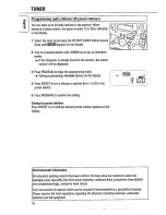 Preview for 10 page of Philips AZ 1508 Instructions For Use Manual