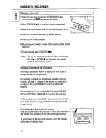 Preview for 14 page of Philips AZ 1508 Instructions For Use Manual