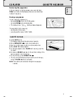 Preview for 8 page of Philips AZ 1550 User Manual