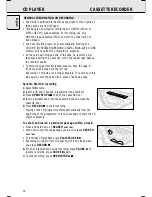 Preview for 9 page of Philips AZ 1550 User Manual