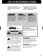 Preview for 2 page of Philips AZ 1560 User Manual