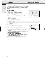 Preview for 14 page of Philips AZ 1560 User Manual