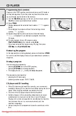 Preview for 14 page of Philips AZ 1574 User Manual