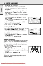 Preview for 16 page of Philips AZ 1574 User Manual