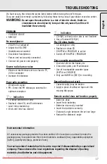 Preview for 17 page of Philips AZ 1574 User Manual