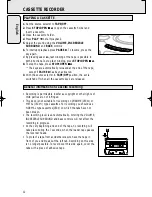 Preview for 12 page of Philips AZ 2000 Owner'S Manual