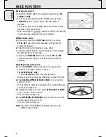 Предварительный просмотр 5 страницы Philips AZ 2020 User Manual