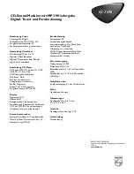 Preview for 2 page of Philips AZ 2048 (German) Specification Sheet