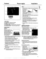 Предварительный просмотр 5 страницы Philips AZ 2100 Instructions For Use Manual