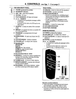 Предварительный просмотр 6 страницы Philips AZ 2305 Instructions For Use Manual