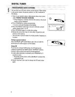 Предварительный просмотр 8 страницы Philips AZ 2402 Instructions For Use Manual