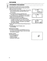 Предварительный просмотр 14 страницы Philips AZ 2407 Owner'S Manual