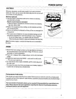 Предварительный просмотр 5 страницы Philips AZ 2710 Instructions For Use Manual