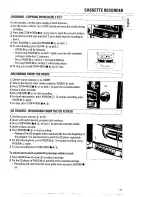 Предварительный просмотр 11 страницы Philips AZ 2710 Instructions For Use Manual