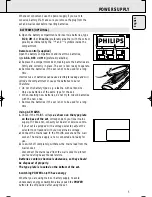 Предварительный просмотр 5 страницы Philips AZ 2755 User Manual