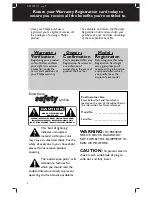 Preview for 2 page of Philips AZ 2765 User Manual