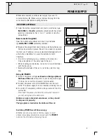 Предварительный просмотр 9 страницы Philips AZ 2765 User Manual