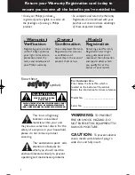 Preview for 2 page of Philips AZ 2785 User Manual