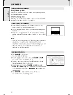 Preview for 10 page of Philips AZ 2785 User Manual